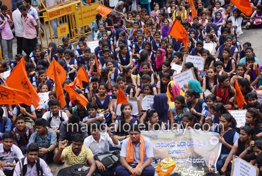 ABVP Protest 1..